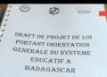 ENSEIGNEMENT – Le processus d&rsquo;adoption d&rsquo;une nouvelle loi d&rsquo;orientation sur le système éducatif en cours