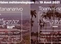 METEO du 19 août 2021