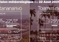 METEO du 22 août 2021