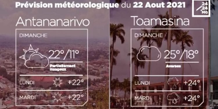METEO du 22 août 2021