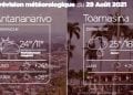 METEO du 29 août 2021