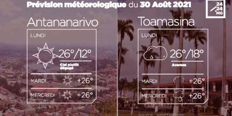 METEO du 30 août 2021