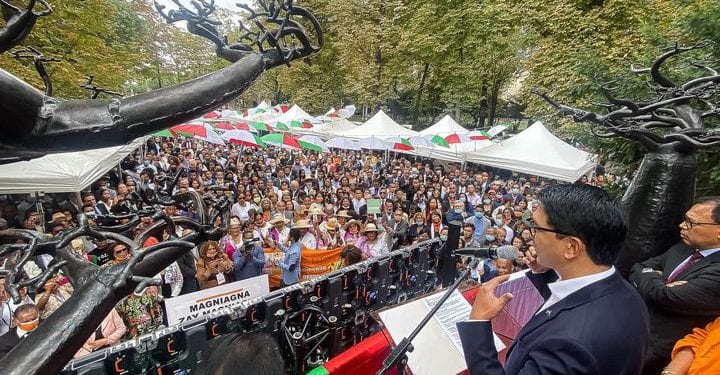 ELECTIONS – Andry Rajoelina promet le droit de vote à la diaspora malgache en France dès la présidentielle de 2023