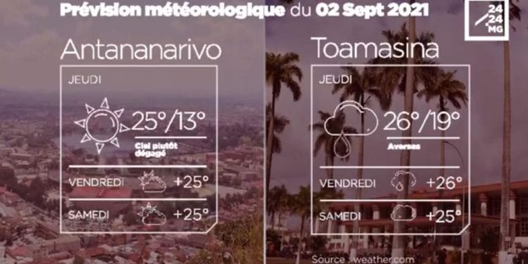 METEO du 02 septembre 2021