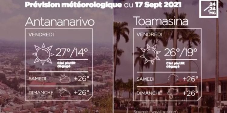 METEO du 17 septembre 2021