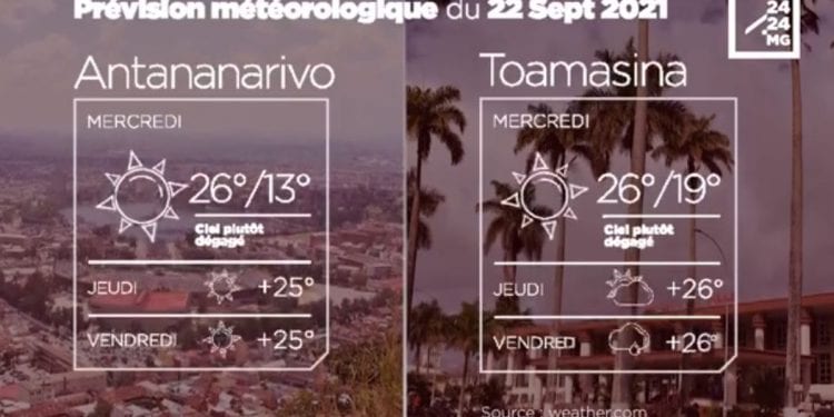 METEO du 22 septembre 2021