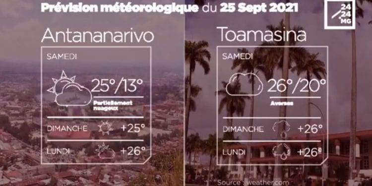 METEO du 25 septembre 2021