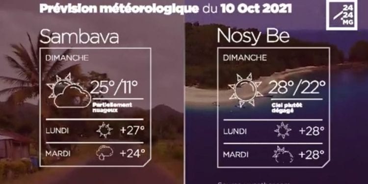 METEO du 10 octobre 2021
