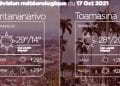 METEO du 17 octobre 2021