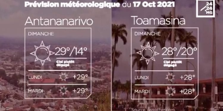 METEO du 17 octobre 2021