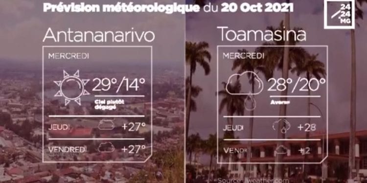 METEO du 20 octobre 2021