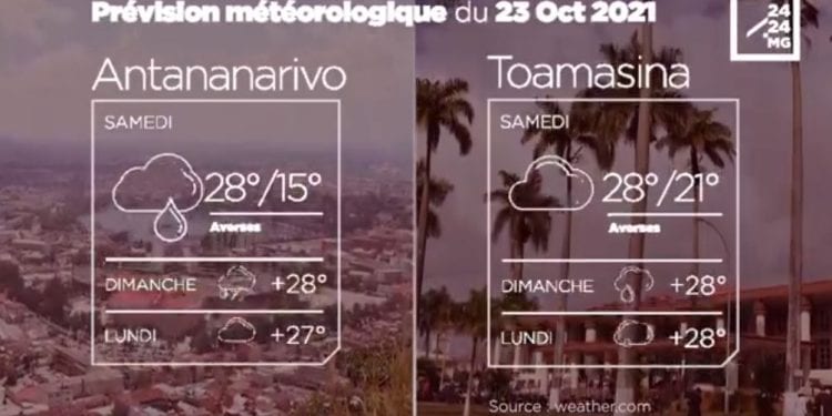 METEO du 23 octobre 2021