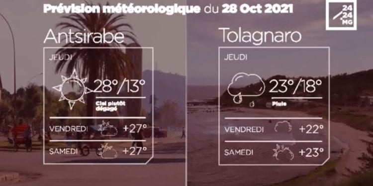 METEO du 28 octobre 2021