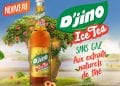 «Aux extraits naturels de thé et au saveur de pêche, garder la fraîcheur avec D’JINO ICE TEA ! 😍