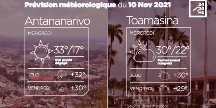 METEO du 10 novembre 2021