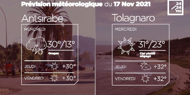 METEO du 17 novembre 2021