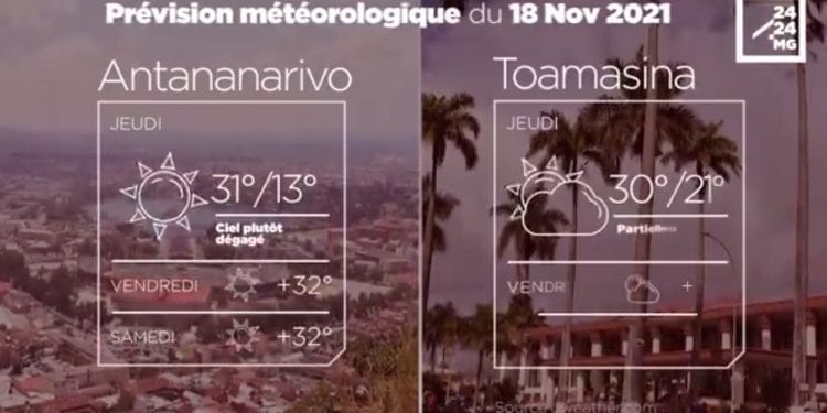 METEO du 18 novembre 2021