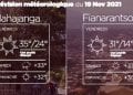 METEO du 19 novembre 2021