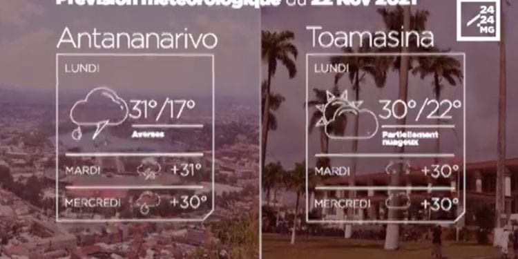 METEO du 22 novembre 2021