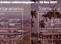 METEO du 23 novembre 2021