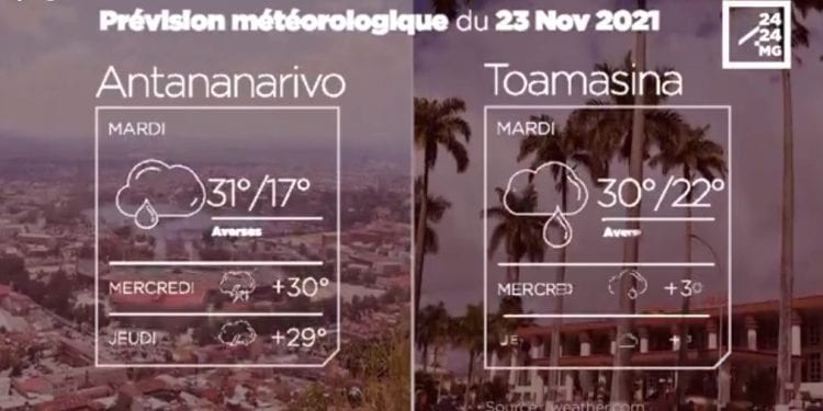 METEO du 23 novembre 2021