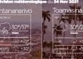 METEO du 24 novembre 2021