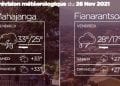 METEO du 26 novembre 2021