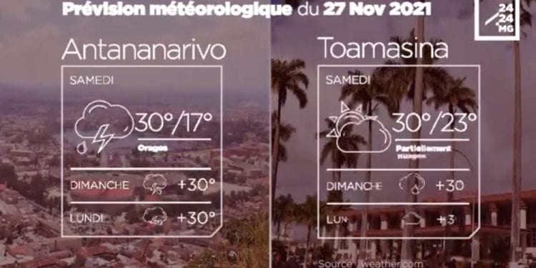 METEO du 27 novembre 2021