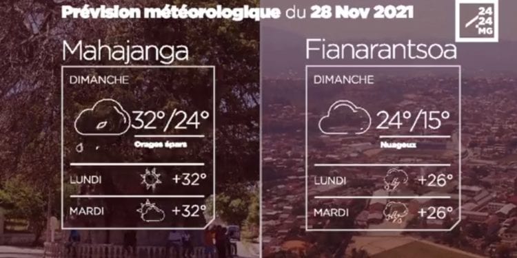 METEO du 28 novembre 2021