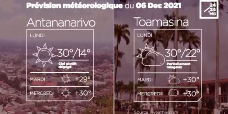 METEO du 06 décembre 2021
