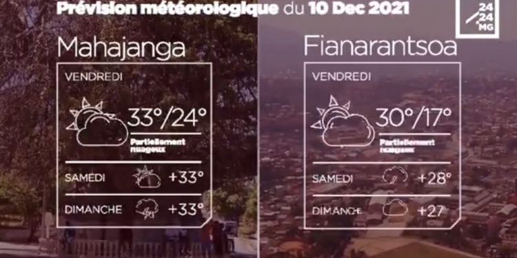 METEO du 10 décembre 2021