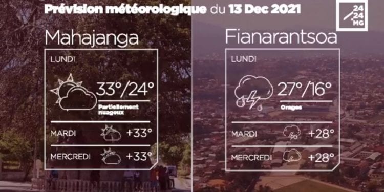 METEO du 13 décembre 2021