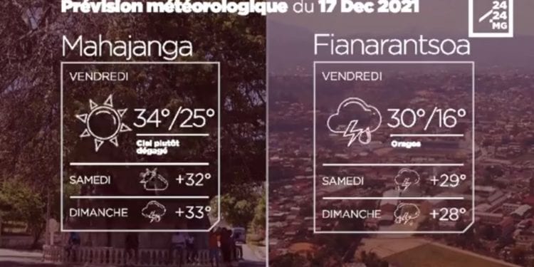 METEO du 17 décembre 2021