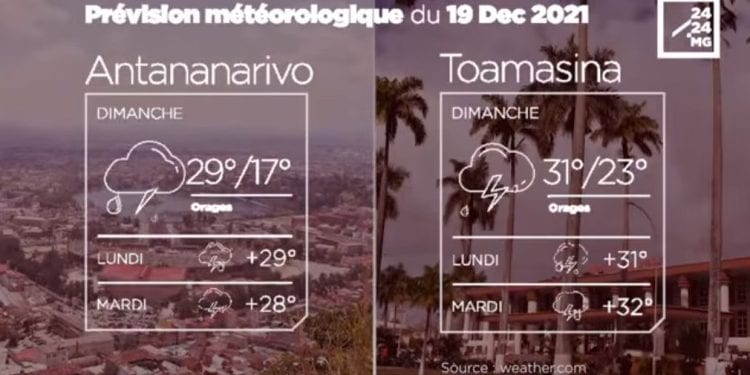 METEO du 19 décembre 2021