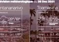 METEO du 26 décembre 2021