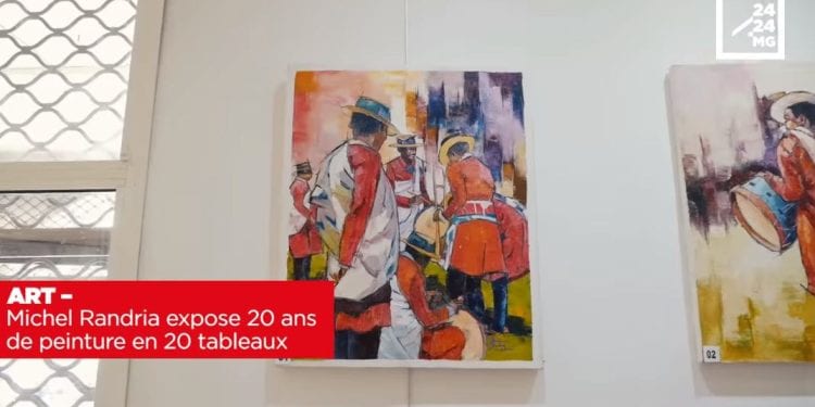 ART – Michel Randria expose 20 ans de peinture en 20 tableaux
