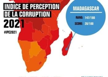 GOUVERNANCE – Madagascar gagne un point sur l’Indice de perception de la corruption 2021