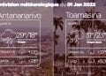METEO du 01 janvier 2022