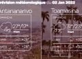METEO du 02 janvier 2022