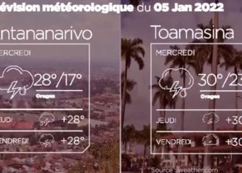 METEO du 05 janvier 2022