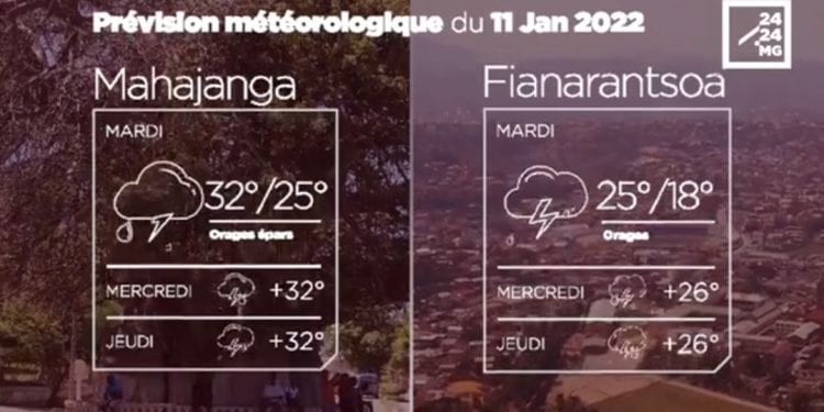 METEO du 11 janvier 2022