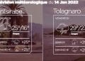 METEO du 14 janvier 2022