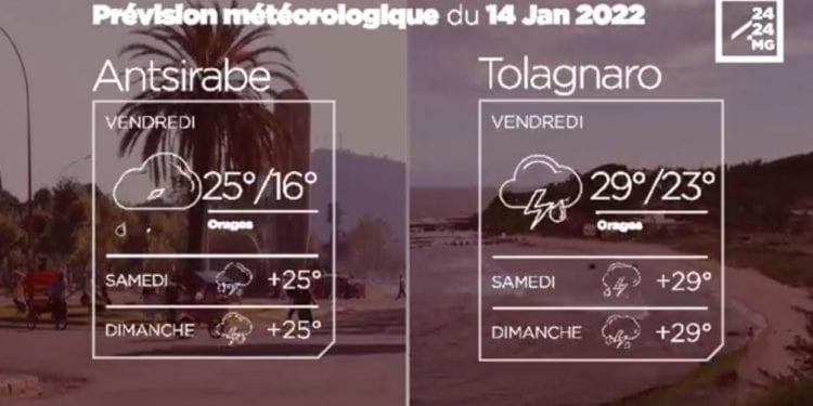 METEO du 14 janvier 2022