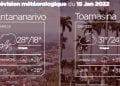 METEO du 15 janvier 2022