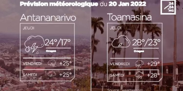 METEO du 20 janvier 2022