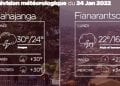 METEO du 24 janvier 2022