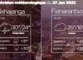 METEO du 27 janvier 2022