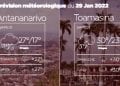 METEO du 29 janvier 2022