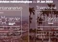 METEO du 31 janvier 2022