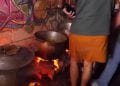 SINISTRES – La préparation des repas des personnes sinistrées accueillies au stade Barea Mahamasina